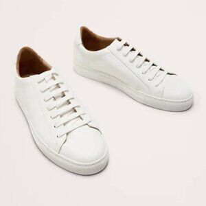 GAP Nickola White Leather Sneakers